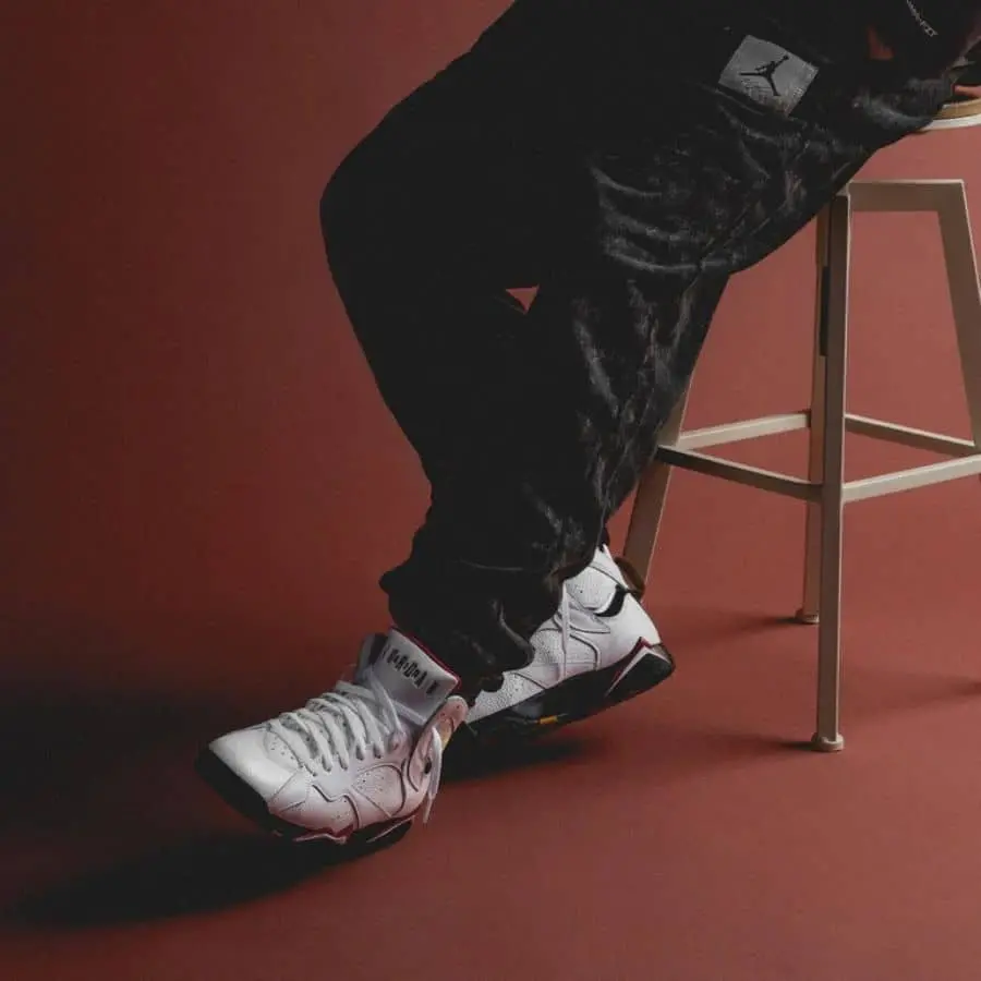 Giày Nike Air Jordan 7 Retro 2022 ‘Cardinal’ CU9307-106 - Ảnh 5