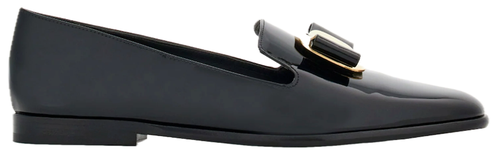 Giày Salvatore Ferragamo New Vara Plate Loafer ‘Black’ 01H522-768944