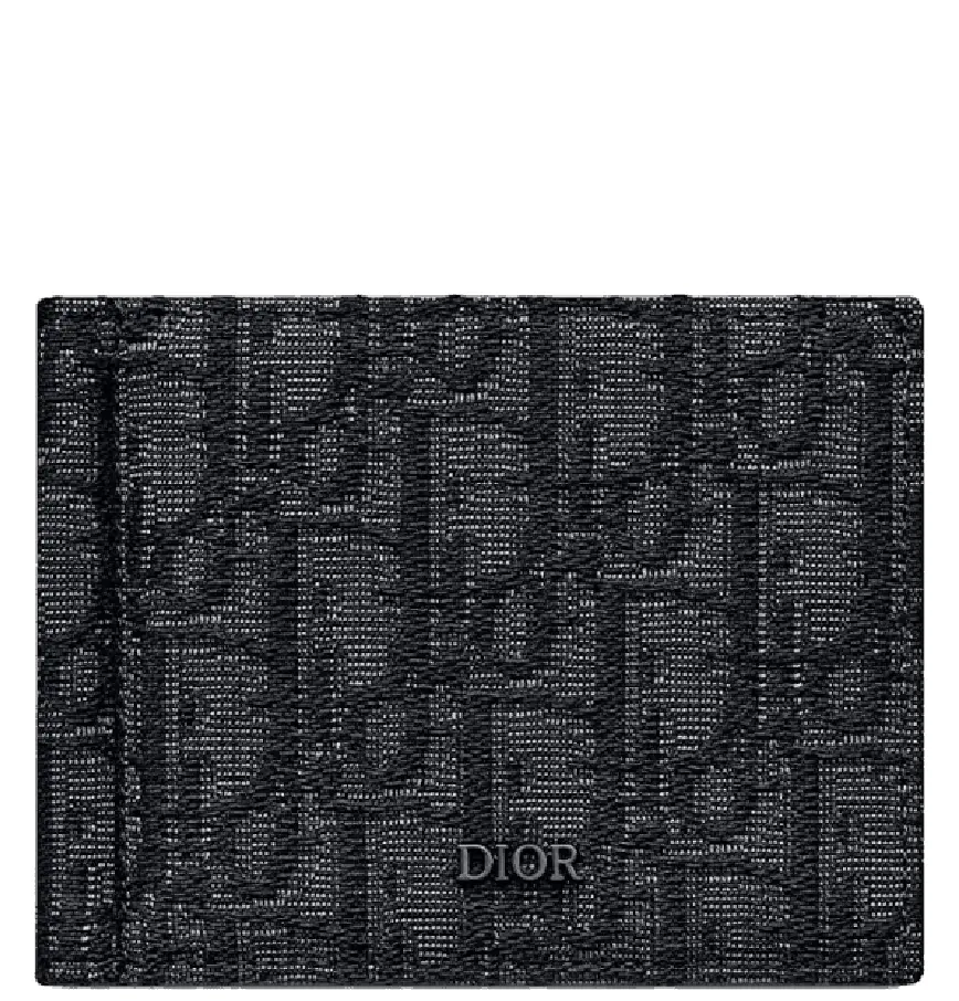 Ví Dior Wallet With Money Clip 'Black' 2ESBH069YSE-H03E
