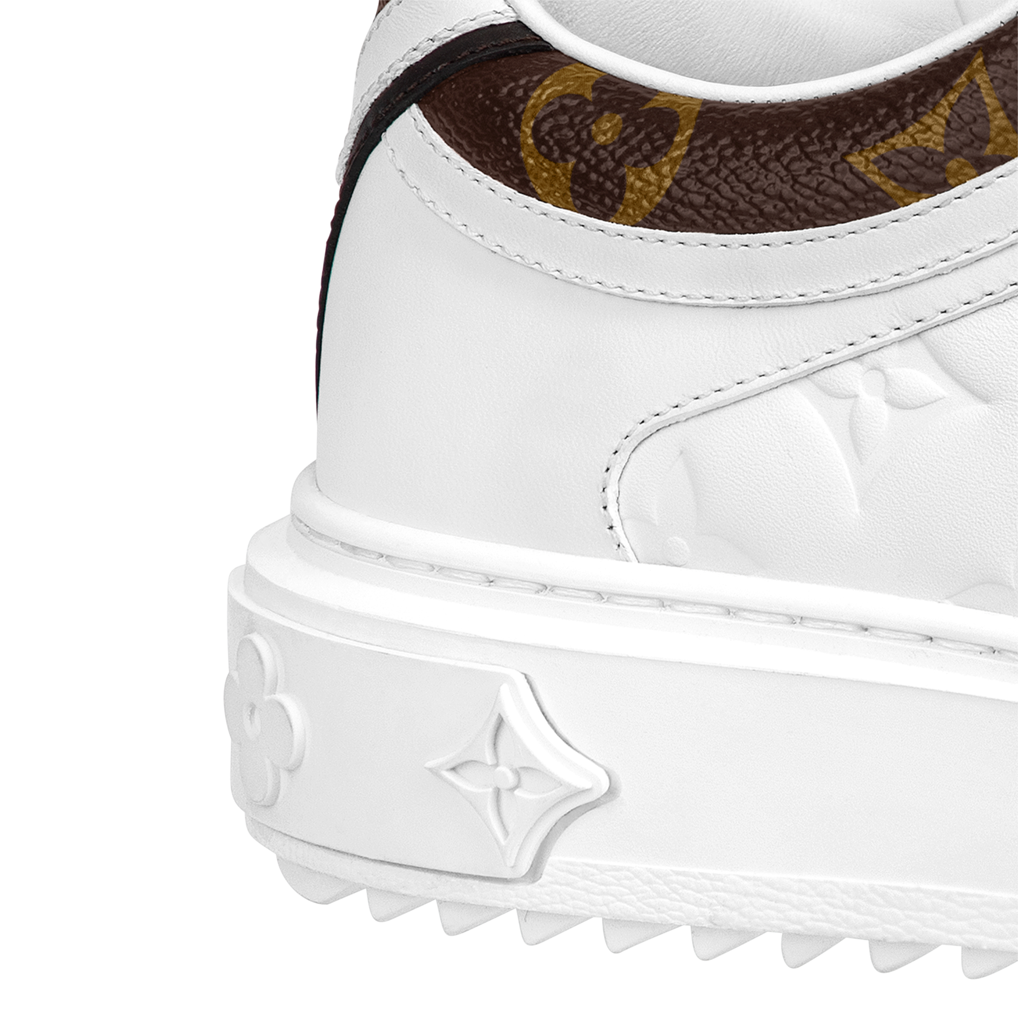 Giày Louis Vuitton Time Out Trainers ‘White’ 1AAWFP - Ảnh 3