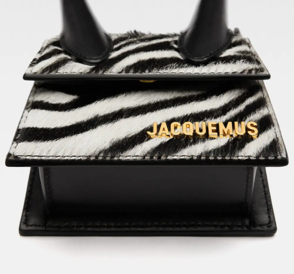 Túi Jacquemus The Chiquito ‘Zebra’ 213BA001-3211-9DZ - Ảnh 4