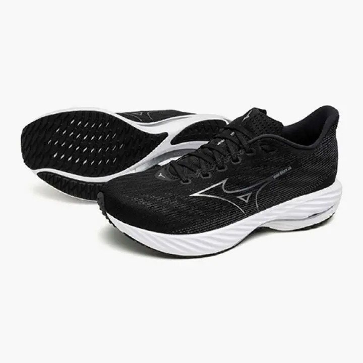 Alternative view of Giày Mizuno Rider 28 ‘Black’ J1GC2403-02