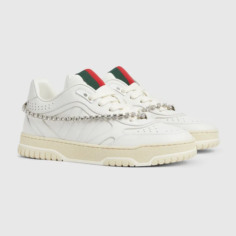 Alternative view of Giày Gucci Re-web ‘White’ 795453-AADJ9-9097