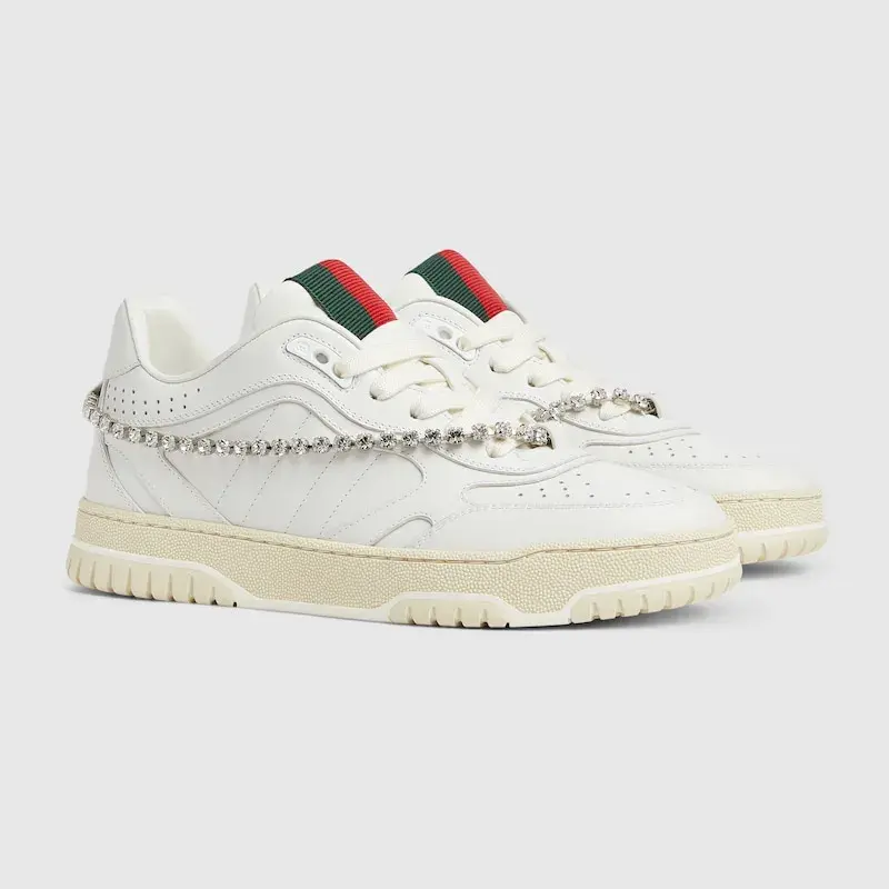 Alternative view of Giày Gucci Re-web ‘White’ 795453-AADJ9-9097