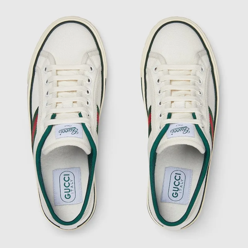 Giày Gucci Tennis 1977 ‘White’ 801568-FADOG-9153 - Ảnh 5