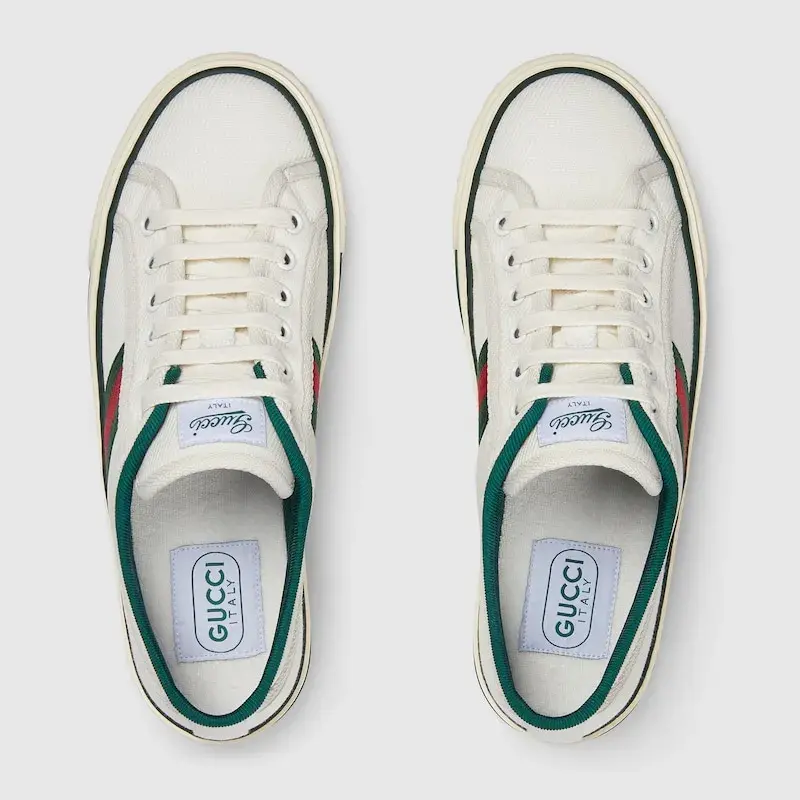 Giày Gucci Tennis 1977 ‘White’ 801568-FADOG-9153 - Ảnh 5