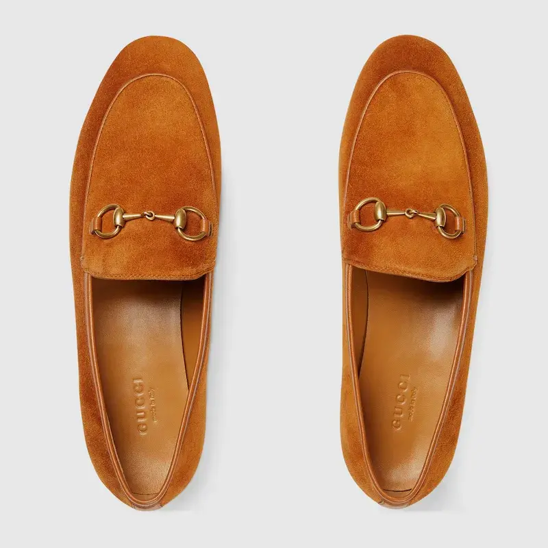 Giày Gucci Jordaan ‘Brown Suede’ 404069-AABLH-8351 - Ảnh 5