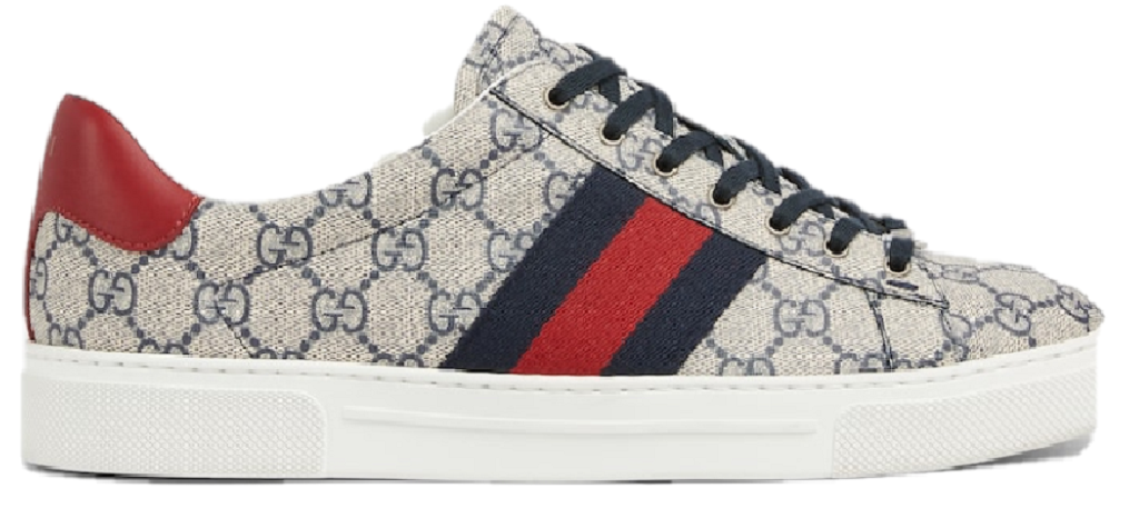 Giày Gucci Ace Sneaker Web ‘Beige’ 760775-FACMZ-4049