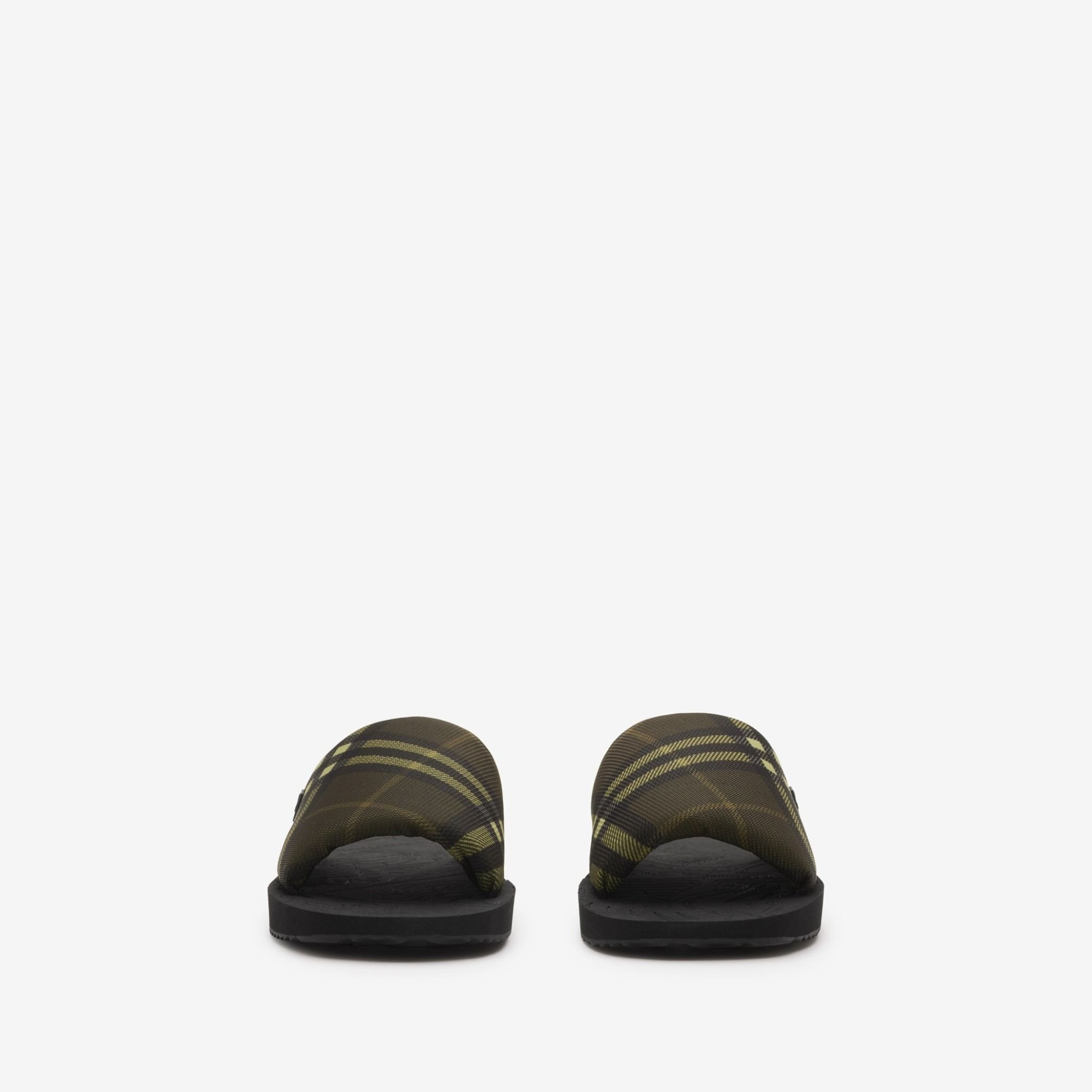 Dép Burberry Check Trek Slides ‘Heath’ 80978901 - Ảnh 4