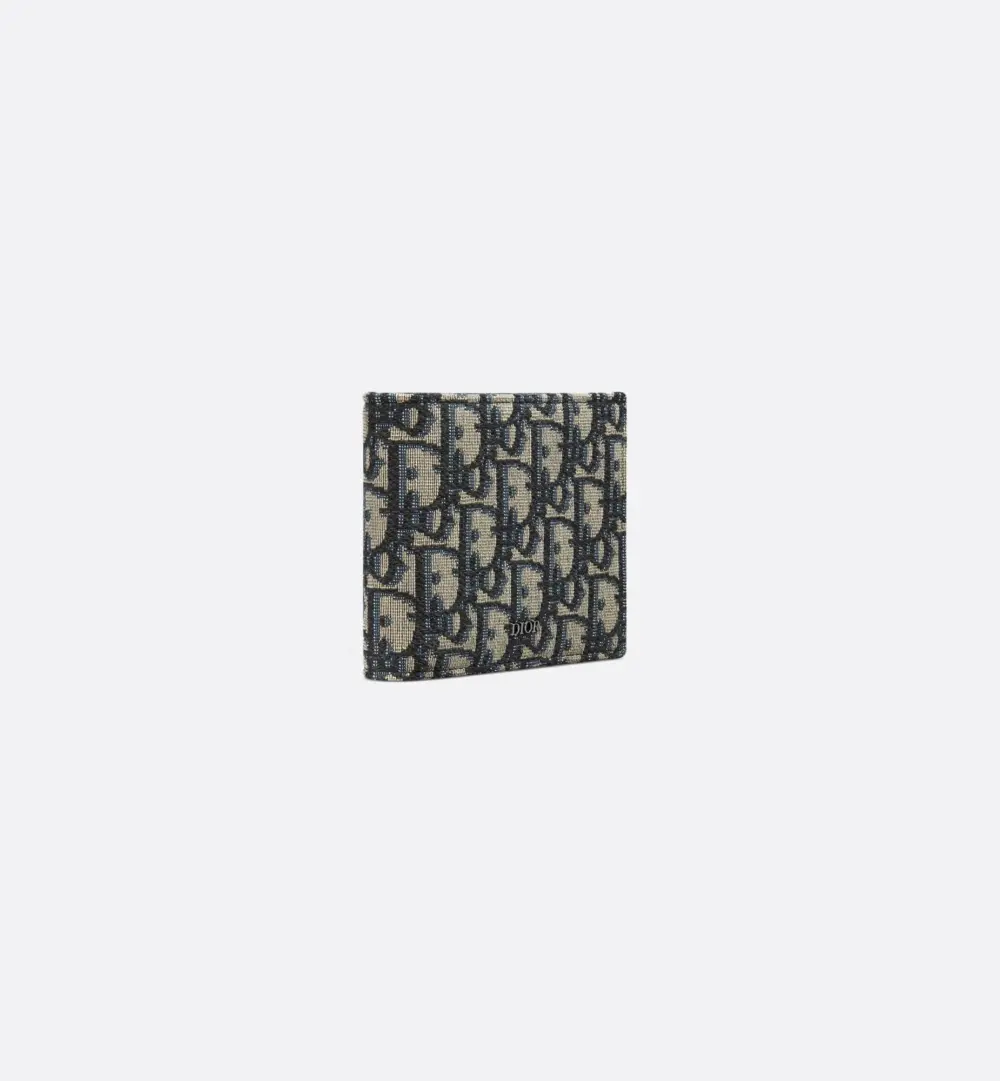 Ví Dior Compact Wallet 'Beige' 2ESBH078YSE-H05E - Ảnh 3