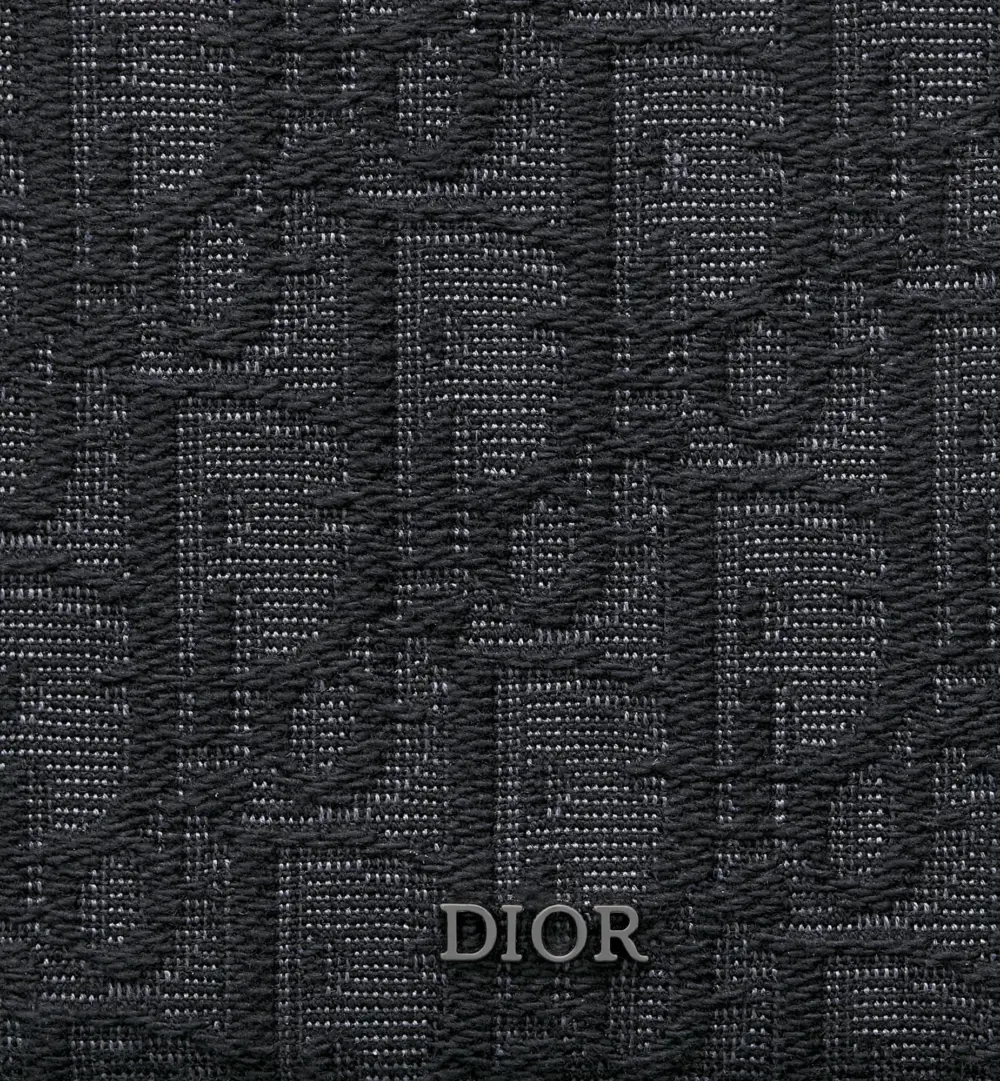 Ví Dior Compact Wallet 'Black' 2OBBC027YSE-H03E - Ảnh 5