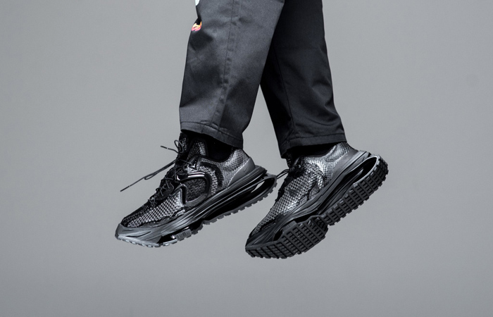 Giày Nike Matthew M. Williams x Zoom 004 ‘Triple Black’ DC7442-001 - Ảnh 4