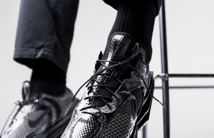 Giày Nike Matthew M. Williams x Zoom 004 ‘Triple Black’ DC7442-001 - Ảnh 3