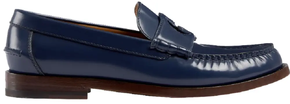 Giày Gucci Interlocking G Loafer ‘Blue’ 738470-17X00-4157