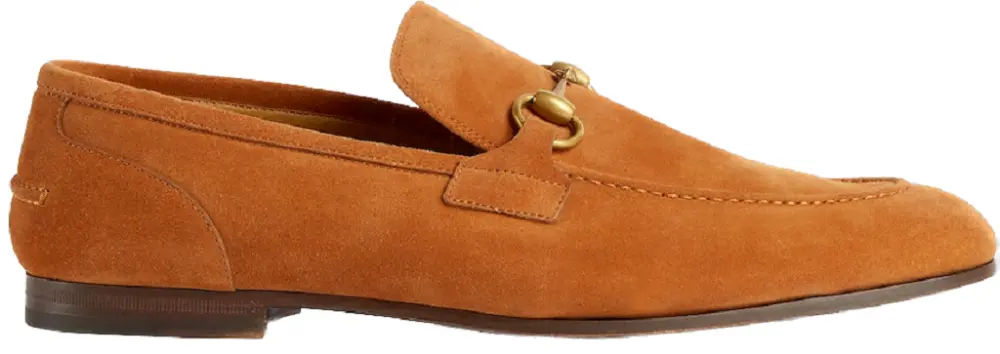 Giày Gucci Jordaan Loafer ‘Brown Suede’ 406994-CH000-2176