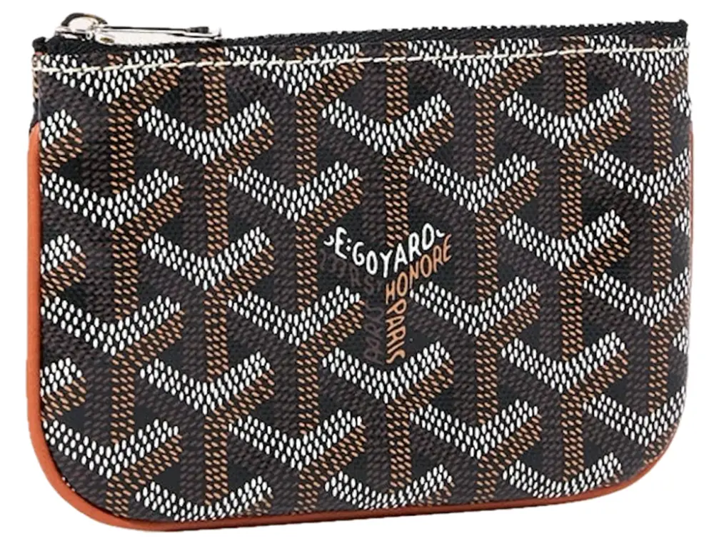 Ví Goyard Sénat Nano Key Pouch ‘Black Tan’ SENAPCNANTY01CL03P