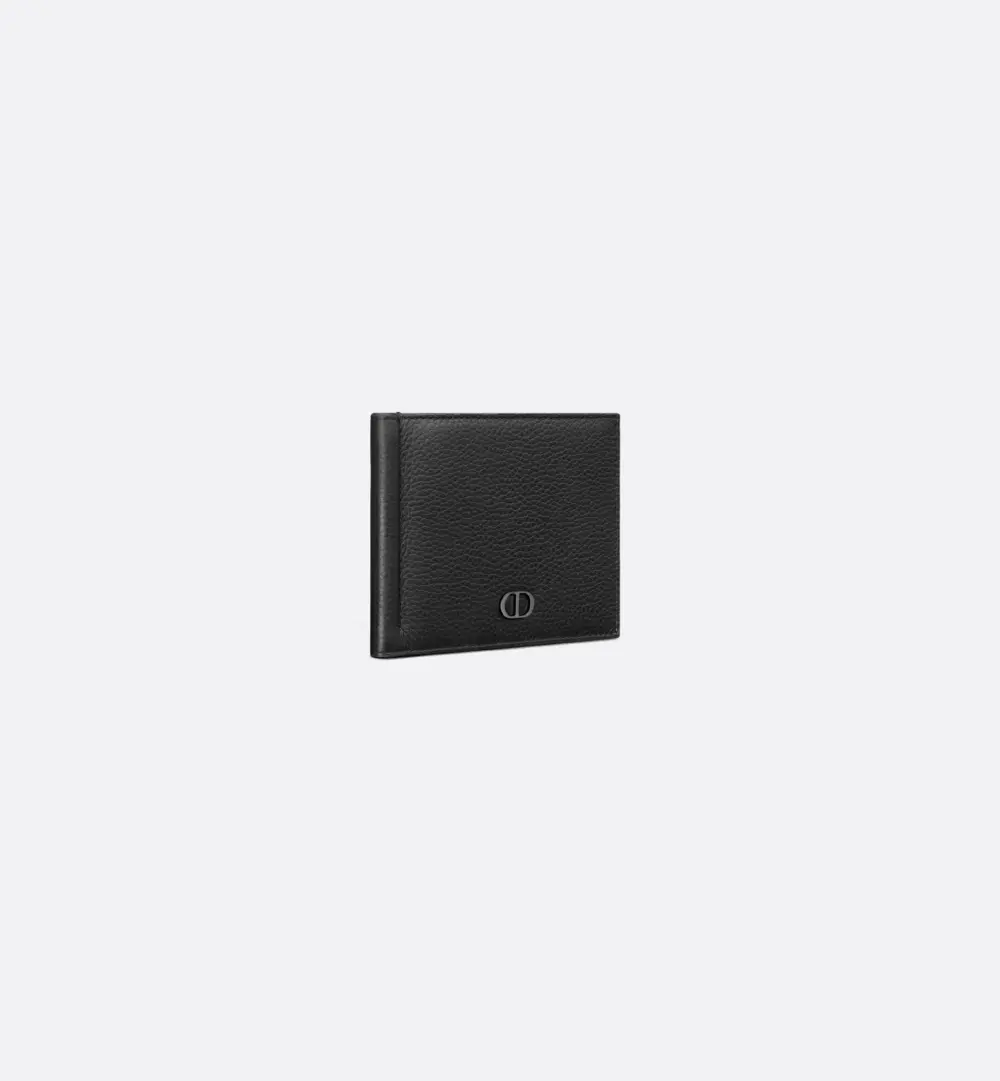 Ví Dior Wallet With Money Clip 'Black' 2ESBH069CDI-H00N - Ảnh 3