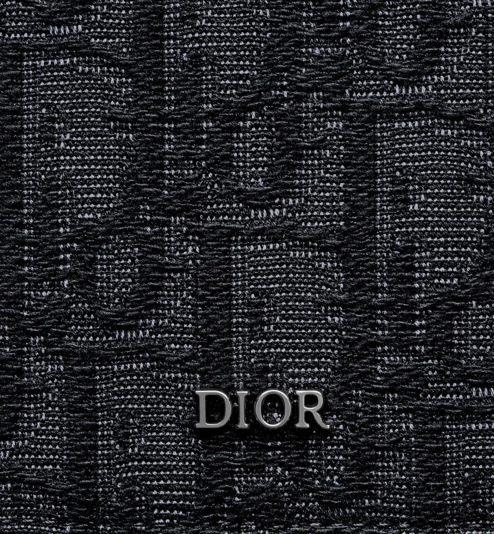 Ví Dior Wallet With Money Clip 'Black' 2ESBH069YSE-H03E - Ảnh 5