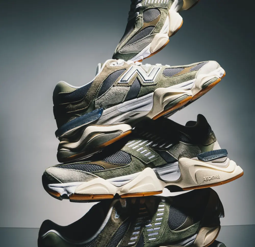 Giày New Balance 9060 ‘Green Grey’ U9060FOC - Ảnh 5