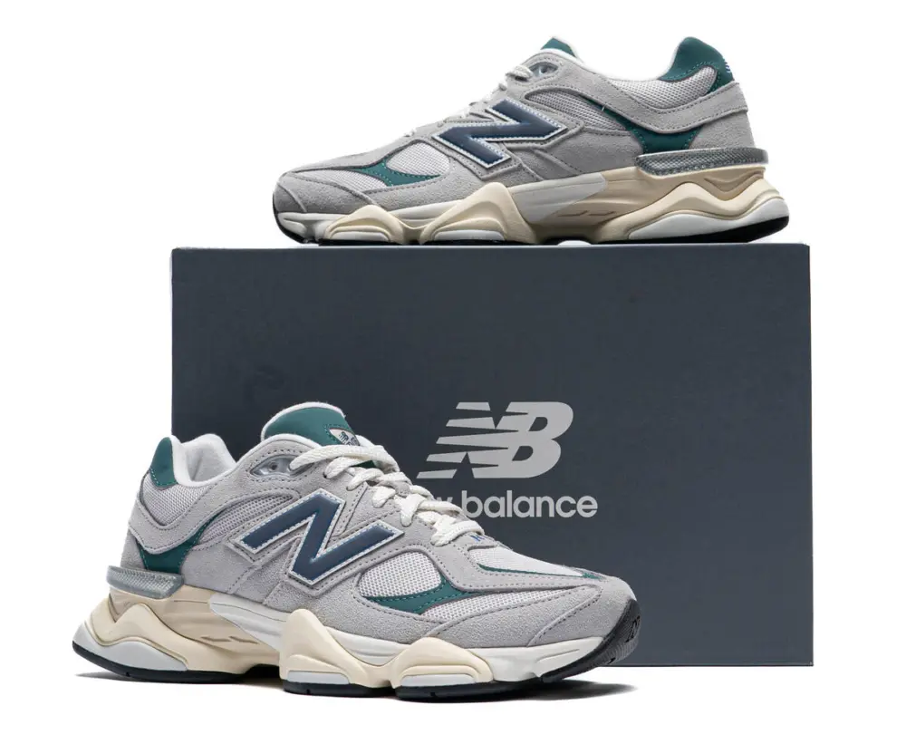 Giày New Balance 9060 ‘Concrete Vintage Indigo’ U9060HMS - Ảnh 3