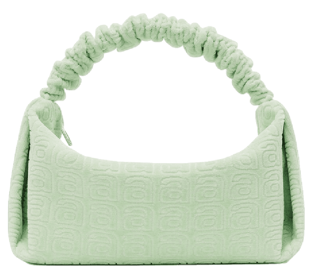 Túi Alexander Wang Scrunchie Small Bag In Jacquard Velour 'Mojito Jacquard' 20123R31T315