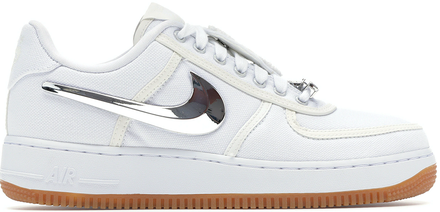 Giày Nike Air Force 1 Travis Scott ‘White’ AQ4211-100