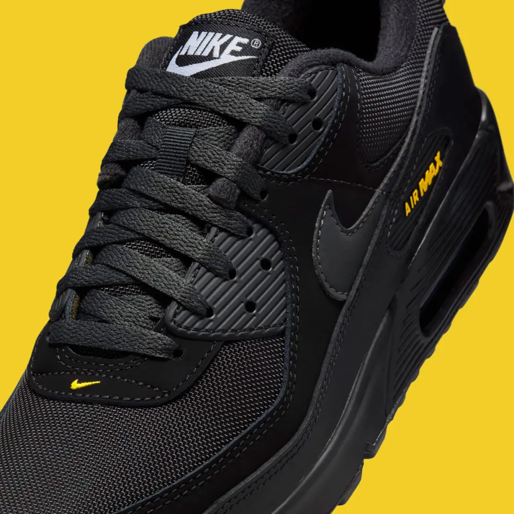 Giày Nike Air Max 90 ‘Black Speed Yellow’ HM0628-001 - Ảnh 5