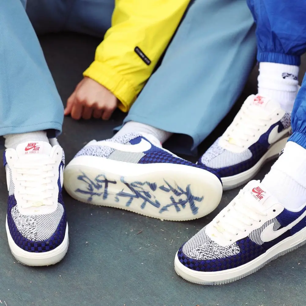 Giày Nike Wmns Air Force 1 Low ’07 LV8 ‘Sashiko’ DD5401-492 - Ảnh 5