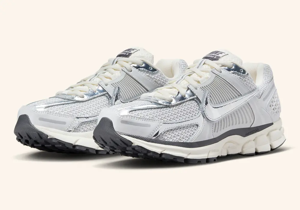 Giày Nike Air Zoom Vomero 5 'Chrome' HJ3758-001 - Ảnh 5