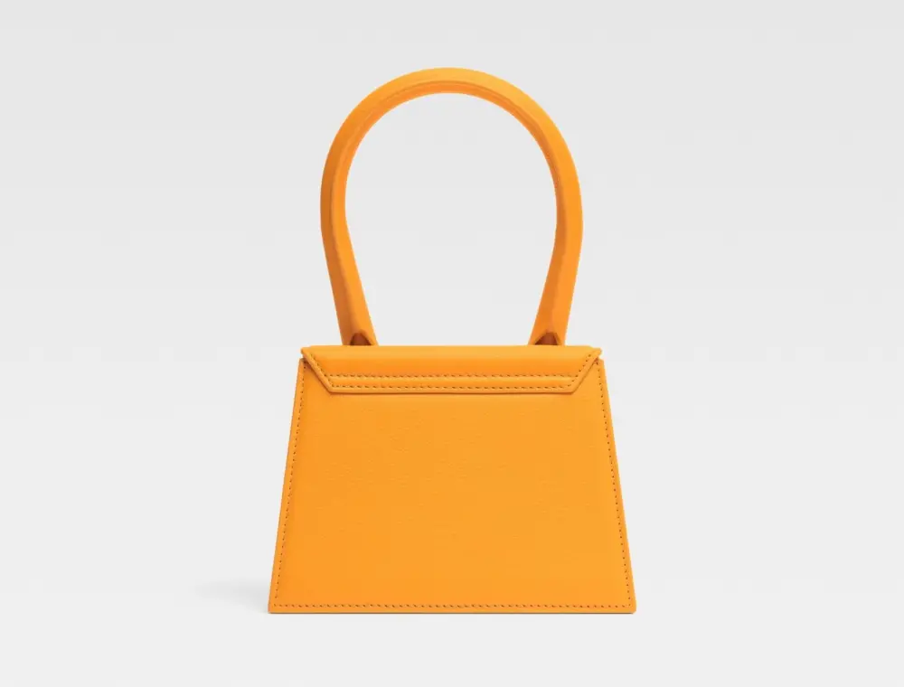 Túi Jacquemus The Medium Chiquito ‘Orange’ 213BA002-3163-780 - Ảnh 3