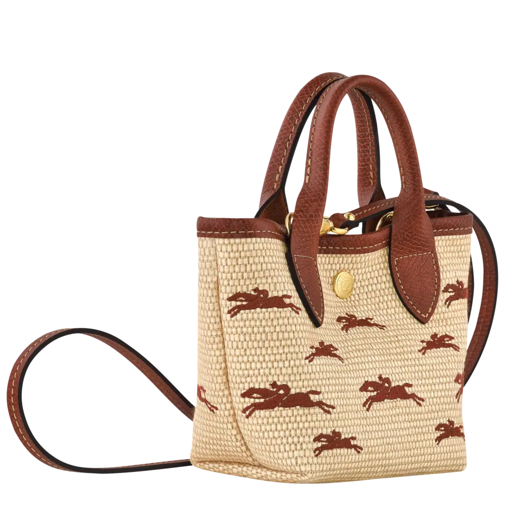 Túi Longchamp Le Panier Pliage Xs Basket 'Brown' 10206HCF035 - Ảnh 3