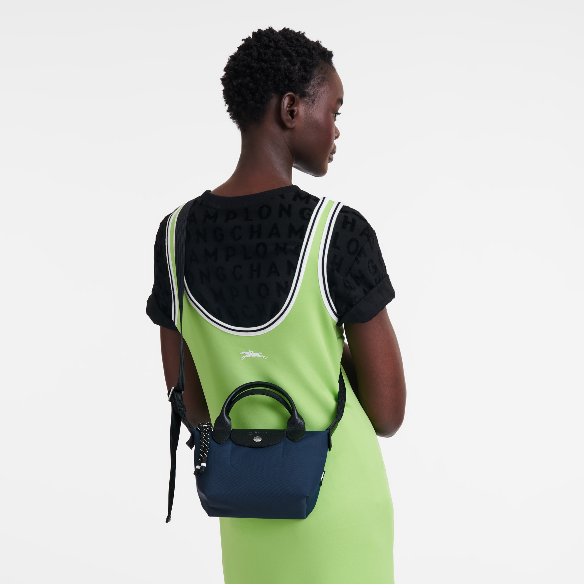 Túi Longchamp Le Pliage Energy XS Handbag 'Navy' L1500HSR006 - Ảnh 2