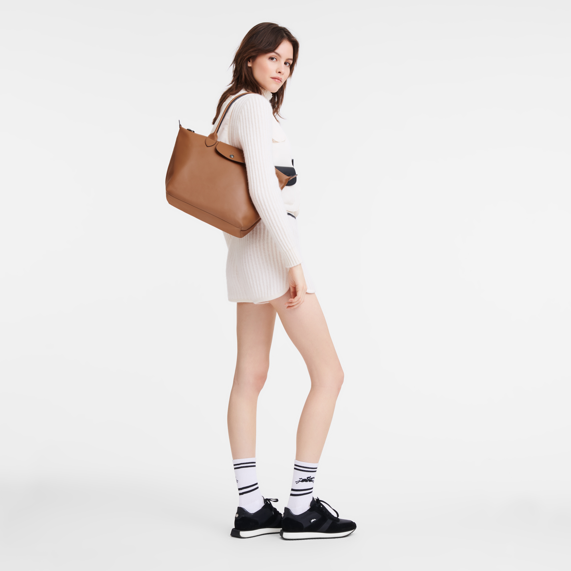 Alternative view of Túi Longchamp Le Pliage Xtra M Tote Bag 'Cognac' L2605987504