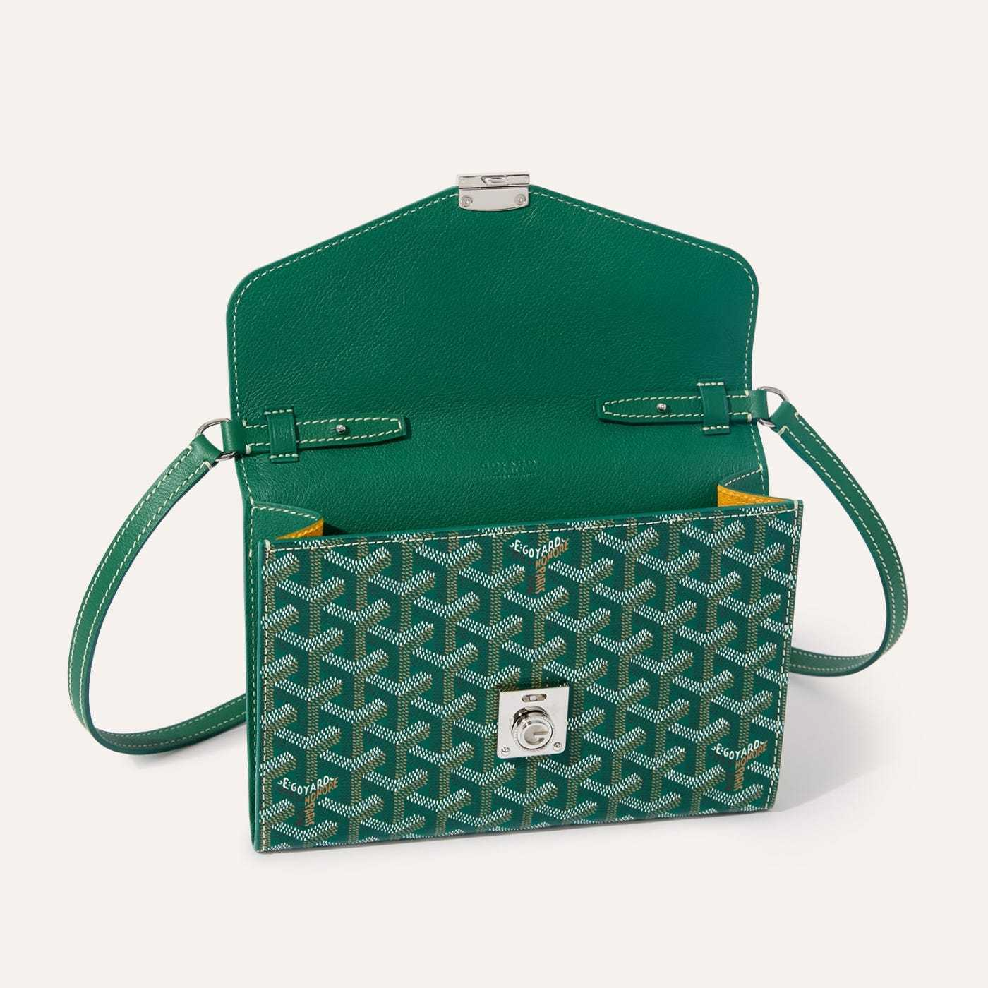 Túi Goyard Chypre Wallet-Pouch ‘Green’ CHYPRPPMLTY09CL09P - Ảnh 4