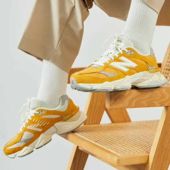 Giày New Balance 9060 ‘Varsity Gold’ U9060VNY - Ảnh 4