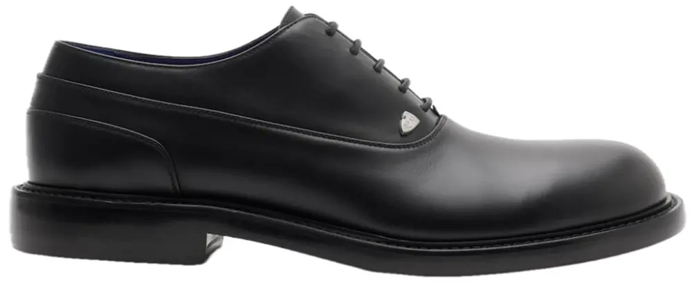 Giày Burberry Leather Cobble Oxford Shoes ‘Black’ 80975171