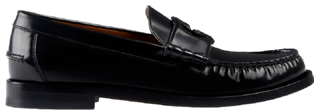 Giày Gucci Interlocking G Loafer ‘Black’ 738470-17X00-1000
