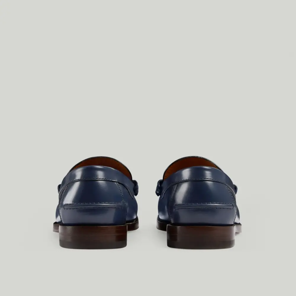 Giày Gucci Interlocking G Loafer ‘Blue’ 738470-17X00-4157 - Ảnh 4