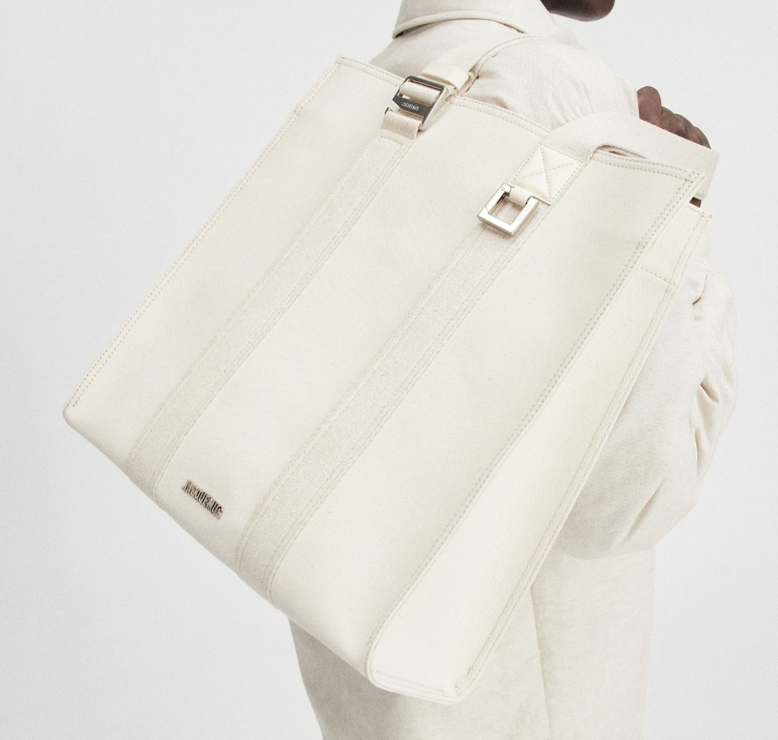 Alternative view of Túi Jacquemus Cuerda Shopper Bag ‘White’ 236BA305-3137-110