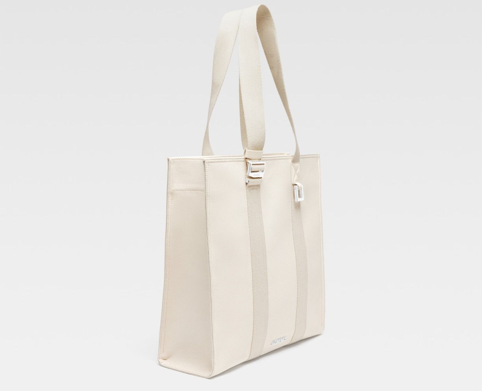 Túi Jacquemus Cuerda Shopper Bag ‘White’ 236BA305-3137-110 - Ảnh 4