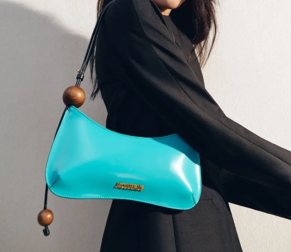 Alternative view of Túi Jacquemus The Bisou Perle ‘Turquoise’ 233BA057-3128-340