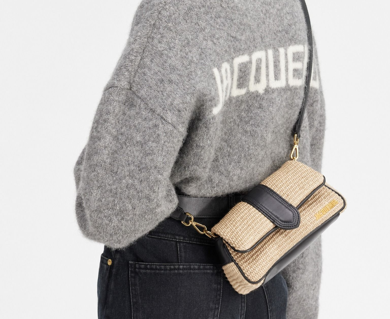 Túi Jacquemus The Small Bambimou ‘Ivory’ 241BA388-3172-1FY - Ảnh 2