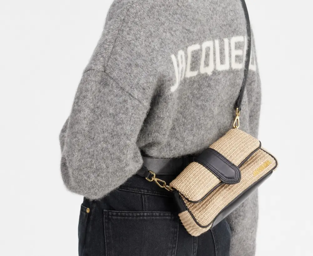 Alternative view of Túi Jacquemus The Small Bambimou ‘Ivory’ 241BA388-3172-1FY