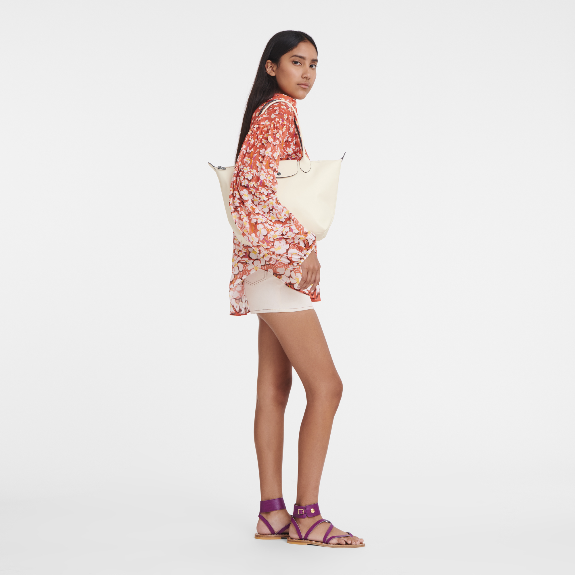 Alternative view of Túi Longchamp Le Pliage Xtra M Tote Bag 'Ecru' L2605987037