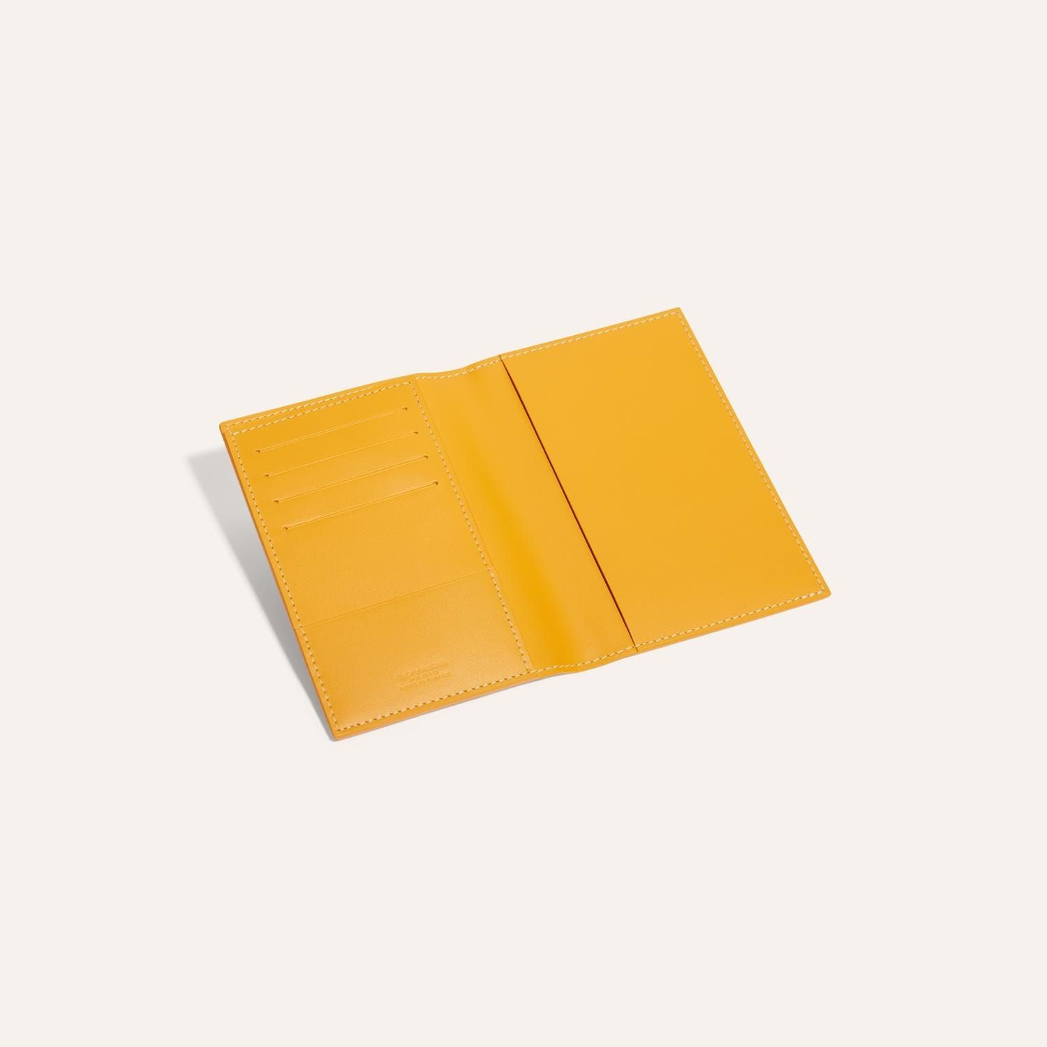 Ví Goyard Grenelle Passport Cover ‘Yellow’ GRENELPMLTY08CL08X - Ảnh 3