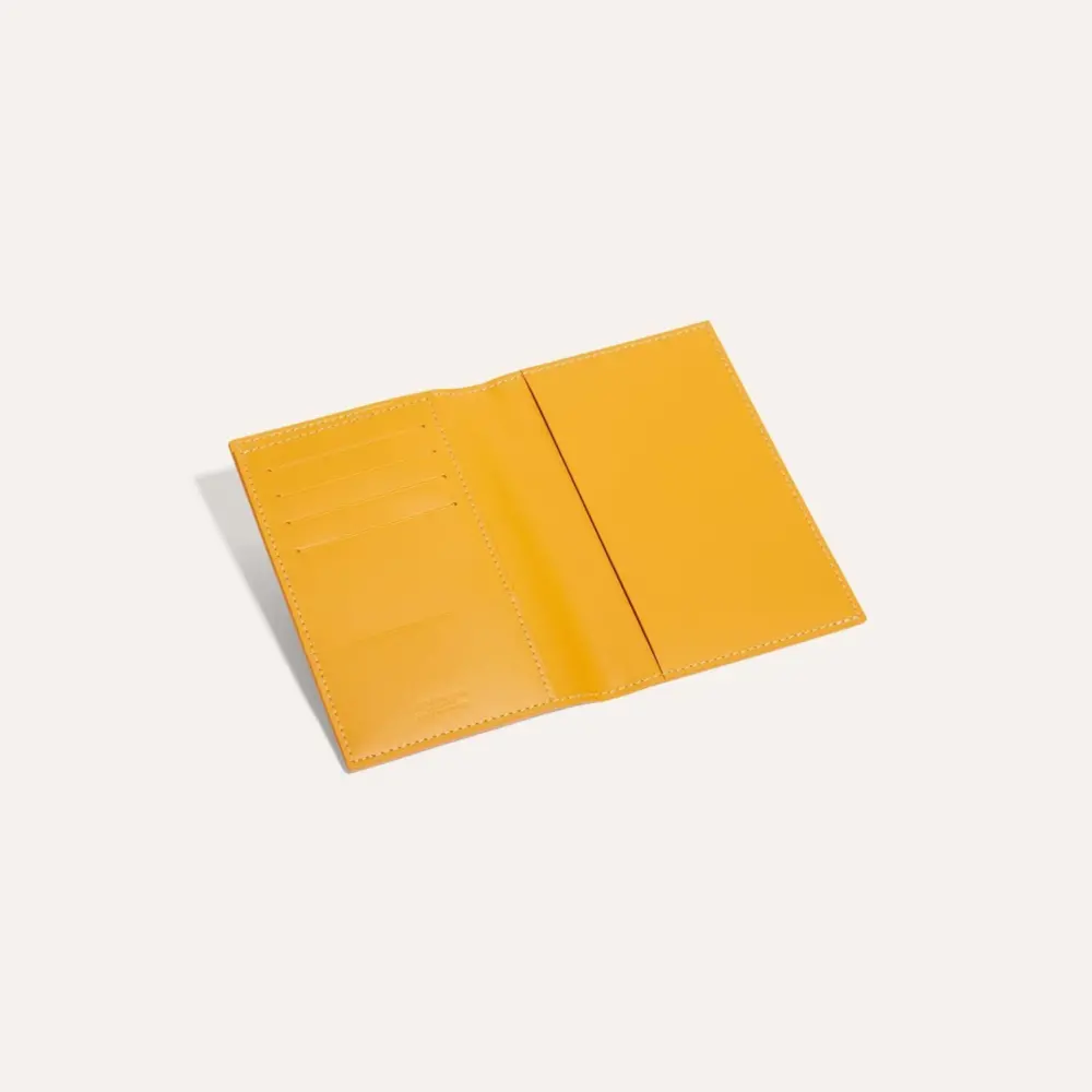 Ví Goyard Grenelle Passport Cover ‘Yellow’ GRENELPMLTY08CL08X - Ảnh 3