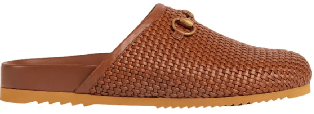 Dép Gucci Horsebit Slipper ‘Brown Crochet’ 746321-AACAX-2535