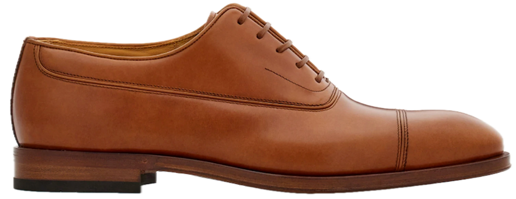 Giày Salvatore Ferragamo Oxford ‘Dark Leather’ 021625-768690