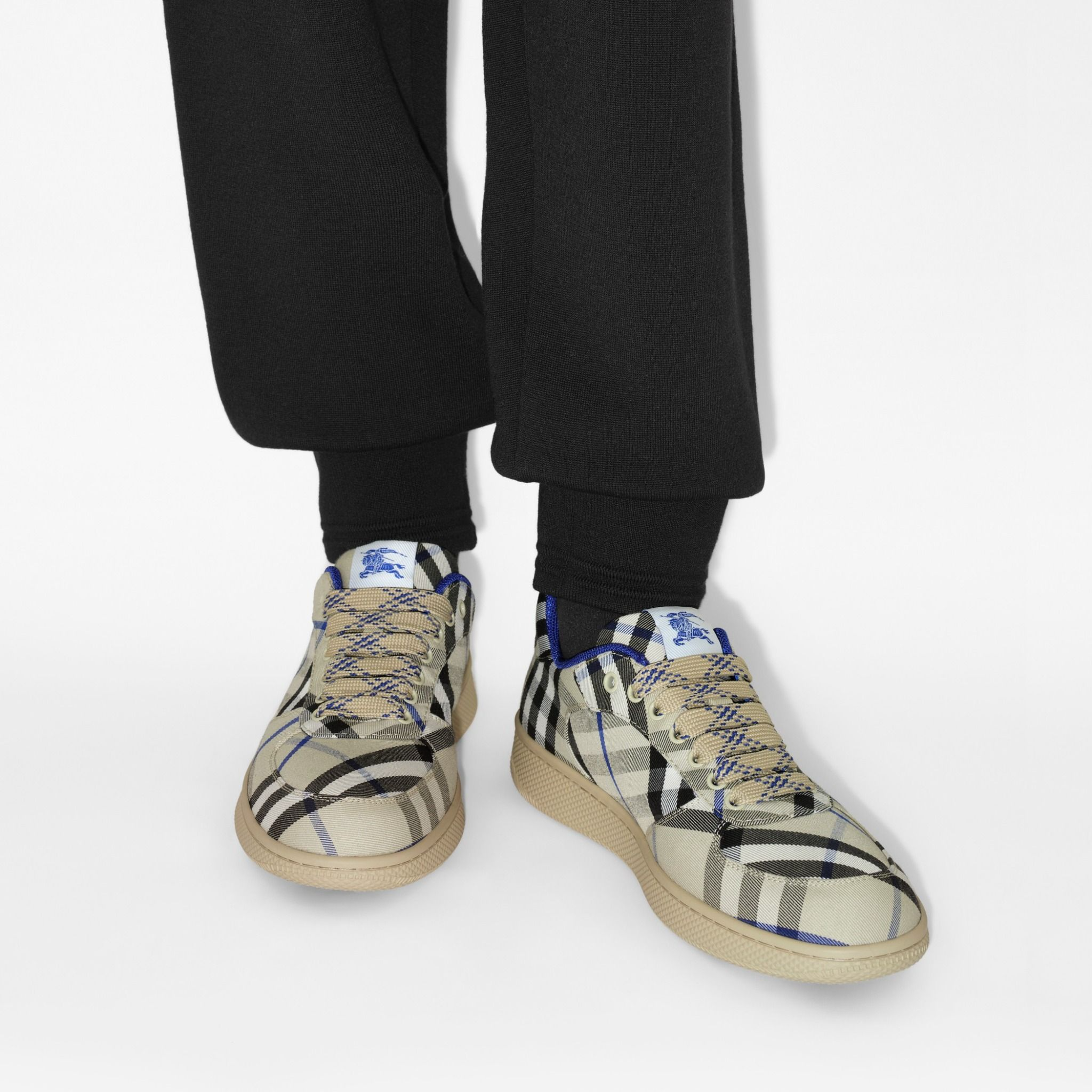 Giày Burberry Check Terrace Sneakers ‘Lichen Check’ 80953731 - Ảnh 3