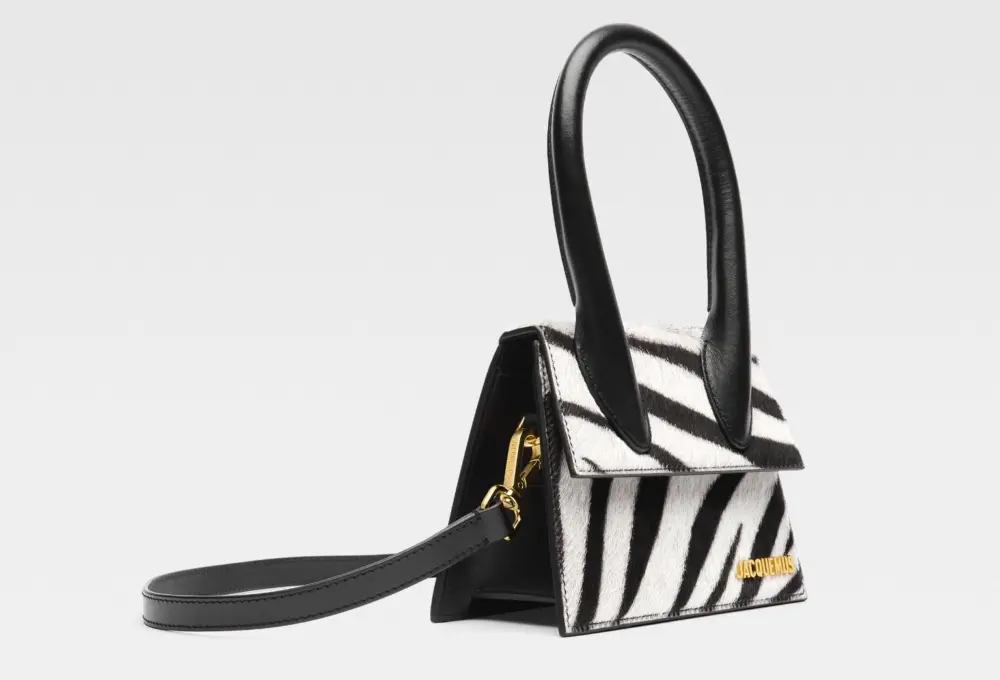 Túi Jacquemus The Medium Chiquito ‘Zebra’ 213BA002-3209-9DZ - Ảnh 4